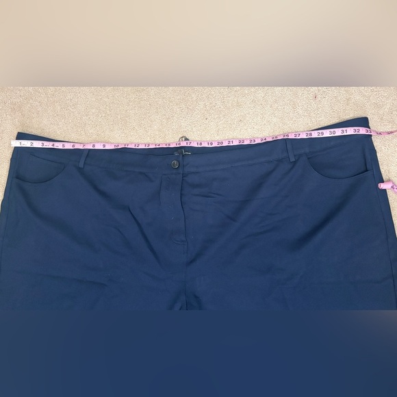 Women’s Plus Size Black Stretch Pants NWT Comfort Fit Casual Work Office 4X - Picture 7 of 8